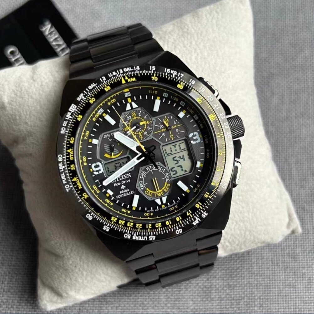 Citizen Eco-Drive Skyhawk JY8127-59E Men's Watch | Radio-Controlled | Sapphire C